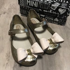 Mini Melissa Sparkly Shoes